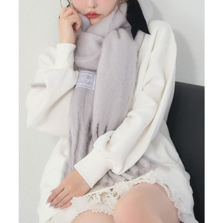 チャコール | 【one after another】ブークレーマフラー | NICE CLAUP / OLIVE des OLIVE　OUTLET