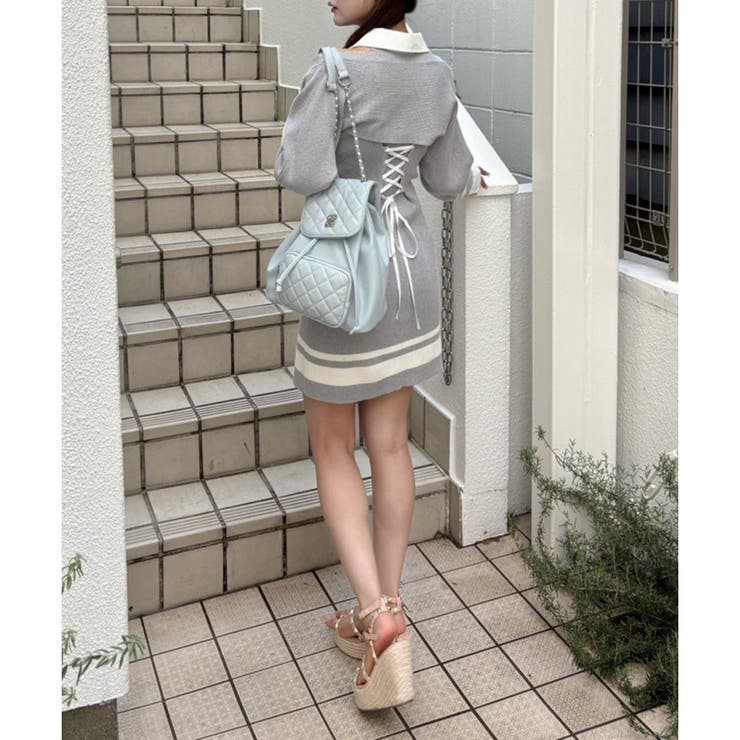 【one after another】ニットワンピセット | NICE CLAUP / OLIVE des OLIVE　OUTLET | 詳細画像10 