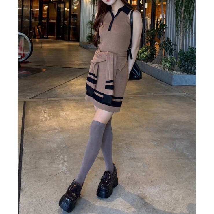 【one after another】ニットワンピセット | NICE CLAUP / OLIVE des OLIVE　OUTLET | 詳細画像16 