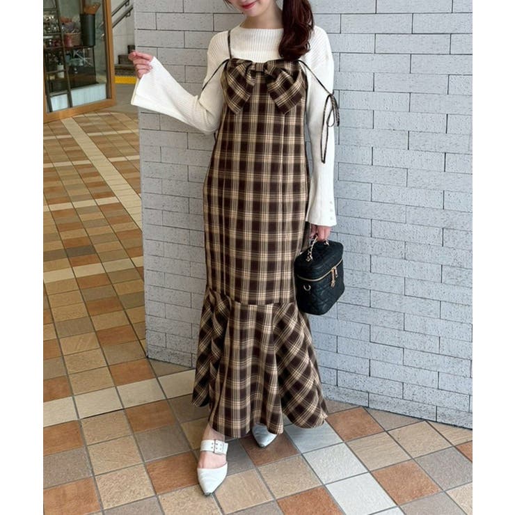 インナーセットリボンキャミワンピ | NICE CLAUP / OLIVE des OLIVE　OUTLET | 詳細画像31 