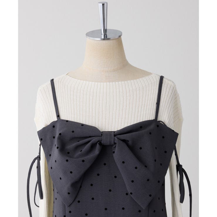 インナーセットリボンキャミワンピ | NICE CLAUP / OLIVE des OLIVE　OUTLET | 詳細画像24 