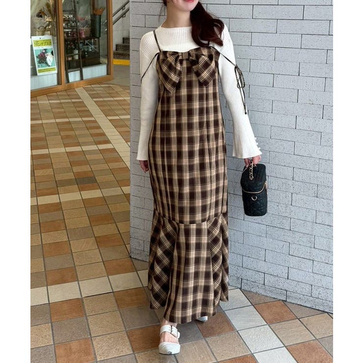 インナーセットリボンキャミワンピ | NICE CLAUP / OLIVE des OLIVE　OUTLET | 詳細画像14 