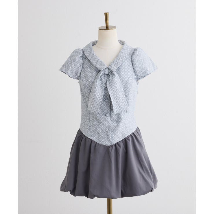 【one after another】【Nono企画】バルーンドッキングミニワン… | NICE CLAUP / OLIVE des OLIVE　OUTLET | 詳細画像3 
