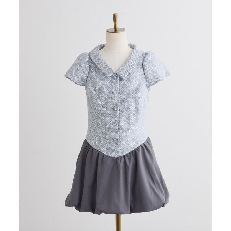 【one after another】【Nono企画】バルーンドッキングミニワン… | NICE CLAUP / OLIVE des OLIVE　OUTLET | 詳細画像4 