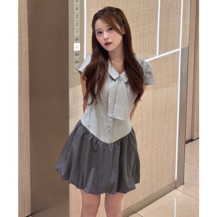 【one after another】【Nono企画】バルーンドッキングミニワン… | NICE CLAUP / OLIVE des OLIVE　OUTLET | 詳細画像6 