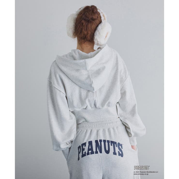 スヌーピー刺繍入りパーカー | NICE CLAUP / OLIVE des OLIVE　OUTLET | 詳細画像7 