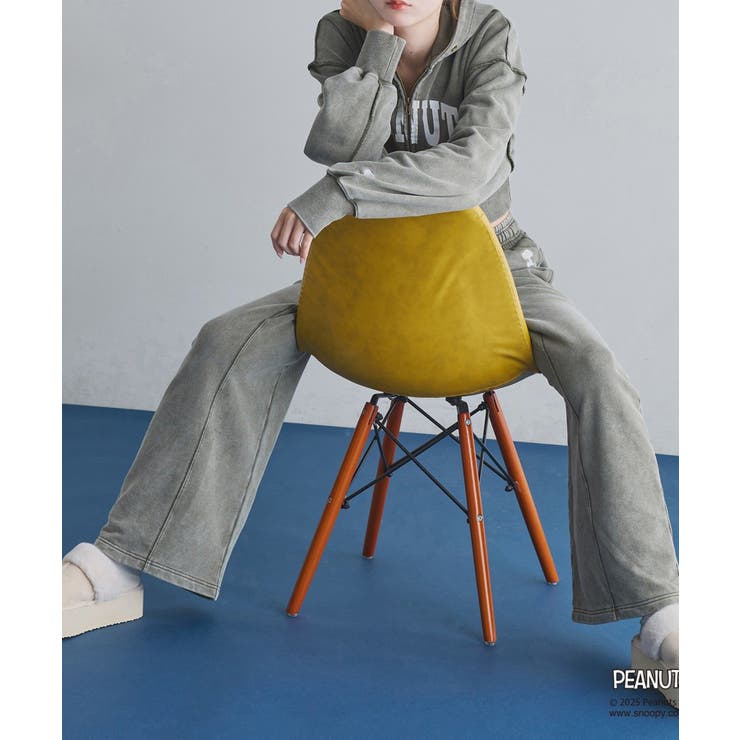 スヌーピー刺繍入りパーカー | NICE CLAUP / OLIVE des OLIVE　OUTLET | 詳細画像18 