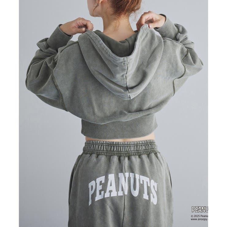 スヌーピー刺繍入りスウェットパンツ | NICE CLAUP / OLIVE des OLIVE　OUTLET | 詳細画像17 