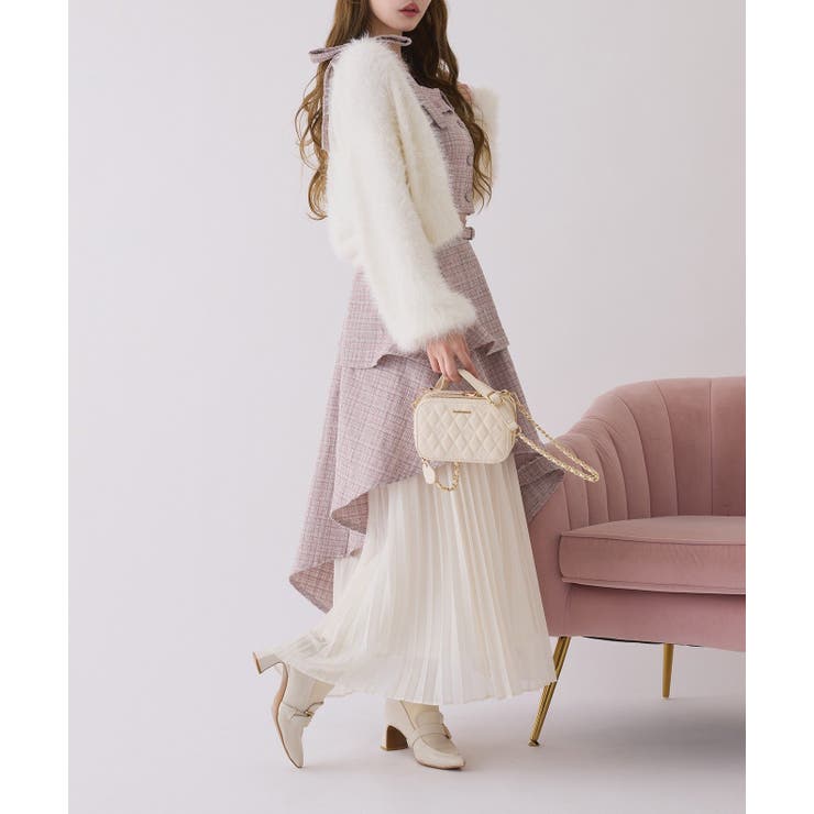 【LouLoumei】アクスタケース内蔵スクエアショルダーバッグ | NICE CLAUP / OLIVE des OLIVE　OUTLET | 詳細画像7 