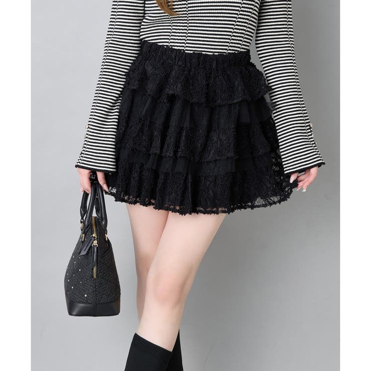 【one after another】フリルミニスカート | NICE CLAUP / OLIVE des OLIVE　OUTLET | 詳細画像24 