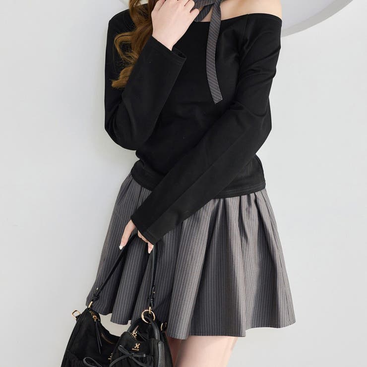 【one after another】フレアミニスカート | NICE CLAUP / OLIVE des OLIVE　OUTLET | 詳細画像12 