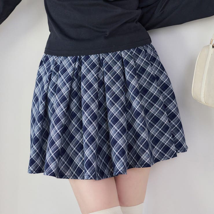 柄2 | 【one after another】フレアミニスカート | NICE CLAUP / OLIVE des OLIVE　OUTLET