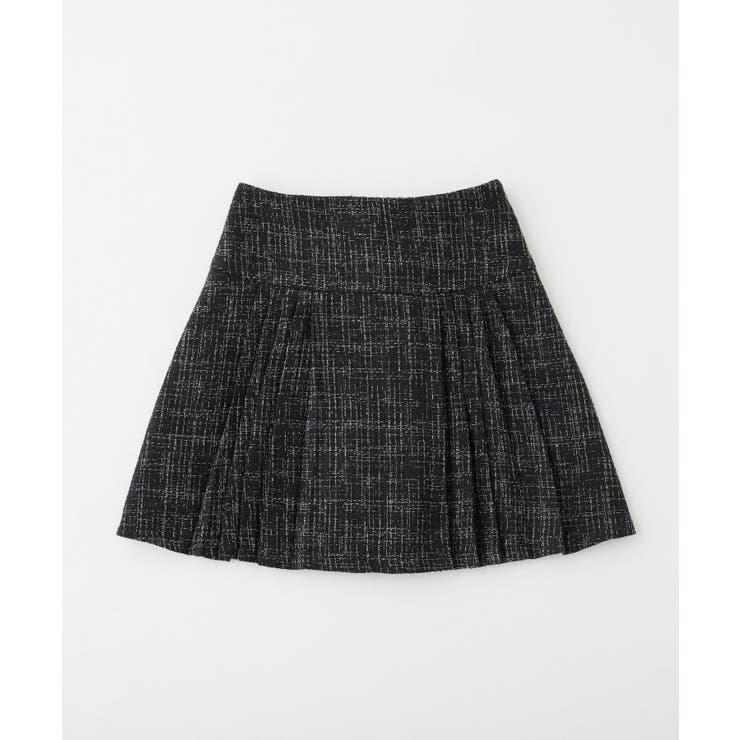 【one after another】【SMサイズ展開あり】ツイードプリーツミニ… | NICE CLAUP / OLIVE des OLIVE　OUTLET | 詳細画像15 