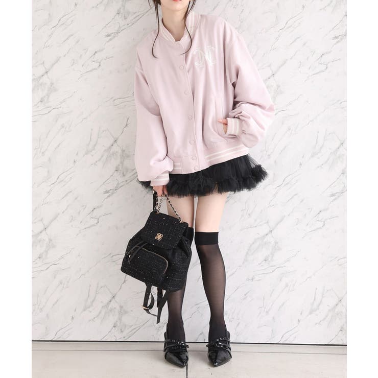 【one after another】チュールティアードミ二スカート | NICE CLAUP / OLIVE des OLIVE　OUTLET | 詳細画像27 