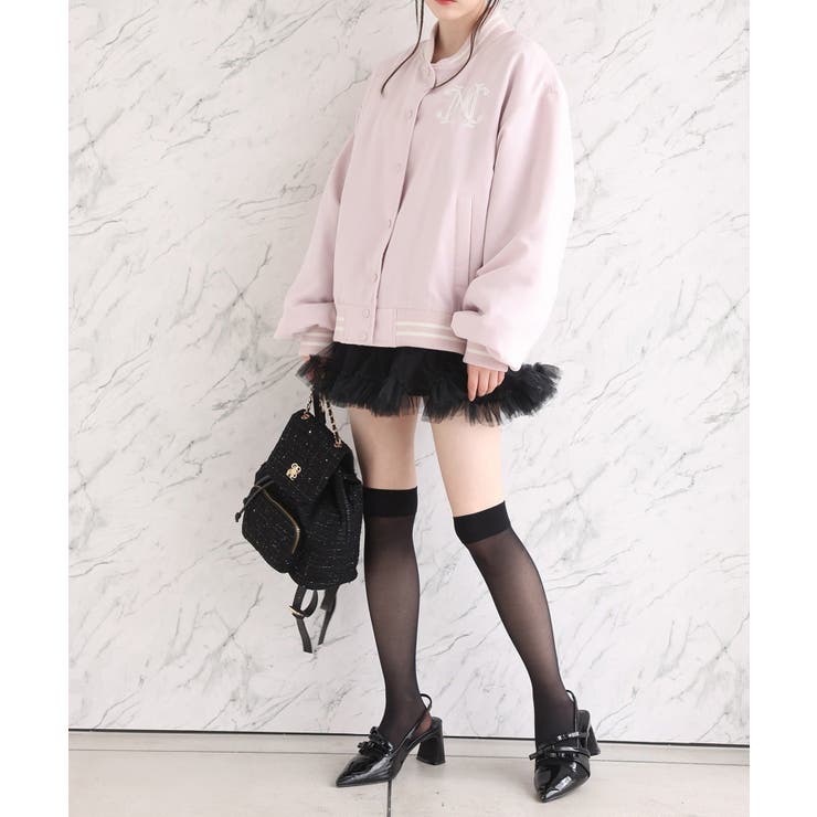 【one after another】チュールティアードミ二スカート | NICE CLAUP / OLIVE des OLIVE　OUTLET | 詳細画像28 