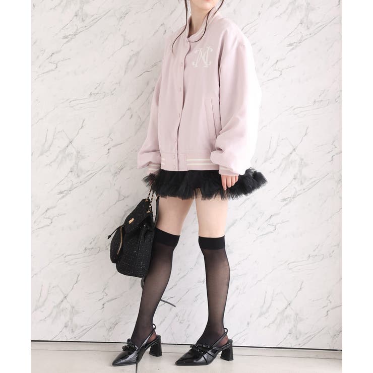 【one after another】チュールティアードミ二スカート | NICE CLAUP / OLIVE des OLIVE　OUTLET | 詳細画像29 