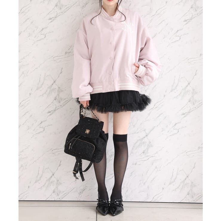 【one after another】チュールティアードミ二スカート | NICE CLAUP / OLIVE des OLIVE　OUTLET | 詳細画像30 