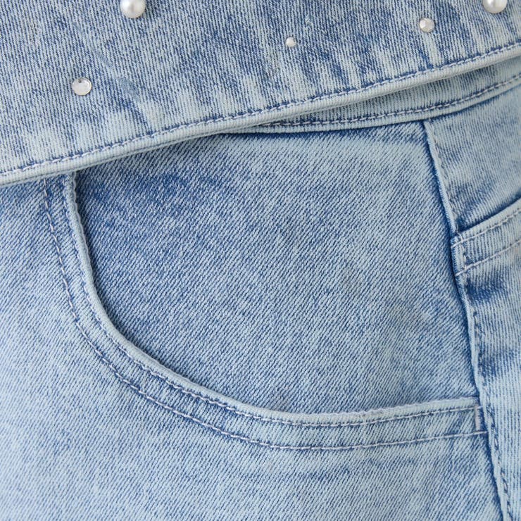 【one after another】ウエスト折り返しデニムミニスカート | NICE CLAUP / OLIVE des OLIVE　OUTLET | 詳細画像26 