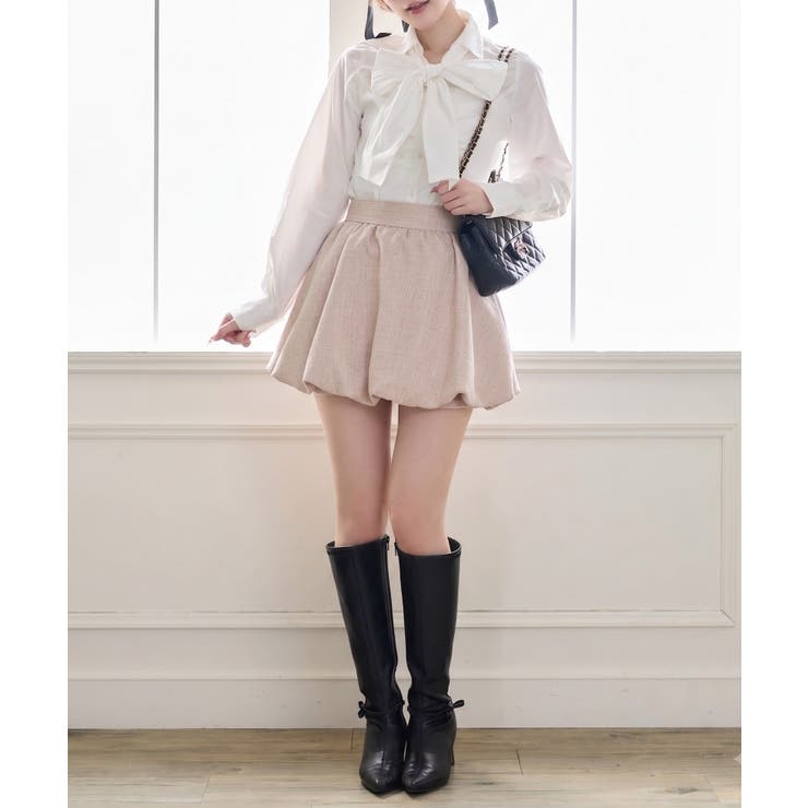 【one after another】プレミアムバルーンスカート | NICE CLAUP / OLIVE des OLIVE　OUTLET | 詳細画像49 