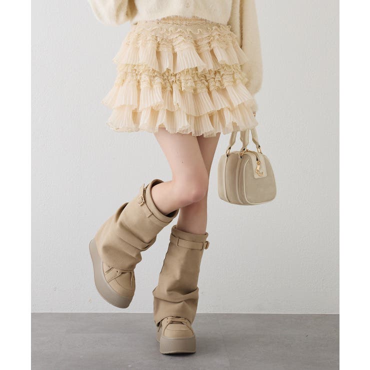 【one after another】フリフリミニ | NICE CLAUP / OLIVE des OLIVE　OUTLET | 詳細画像19 