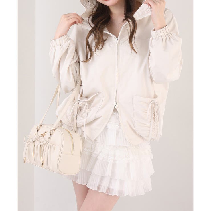 【one after another】フリルミニスカート | NICE CLAUP / OLIVE des OLIVE　OUTLET | 詳細画像16 