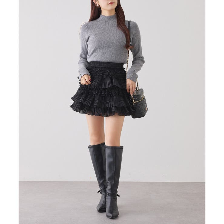 【one after another】フリルミニスカート | NICE CLAUP / OLIVE des OLIVE　OUTLET | 詳細画像29 