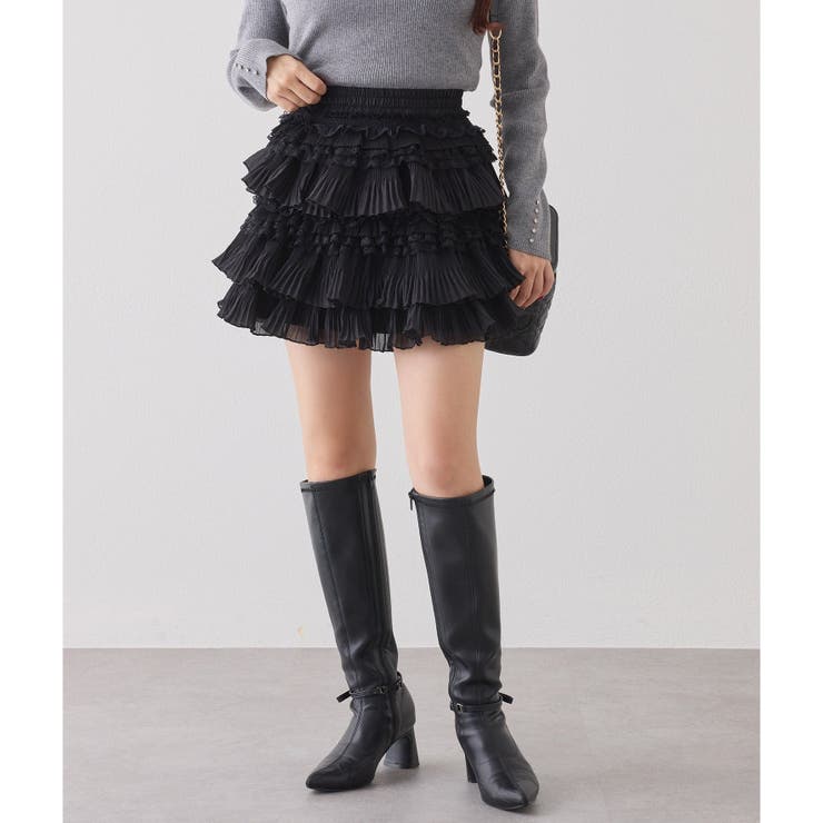 【one after another】フリルミニスカート | NICE CLAUP / OLIVE des OLIVE　OUTLET | 詳細画像28 