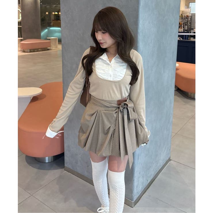 【one after another】【サイズ展開あり】バルーンミニスカート | NICE CLAUP / OLIVE des OLIVE　OUTLET | 詳細画像35 