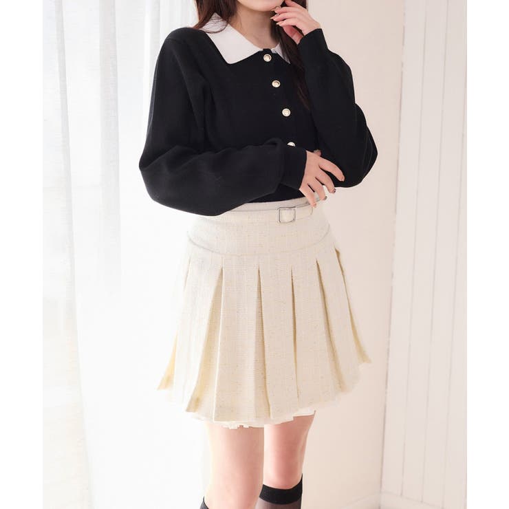 【one after another】【SMサイズ展開あり】ベルト付きレイヤード… | NICE CLAUP / OLIVE des OLIVE　OUTLET | 詳細画像2 