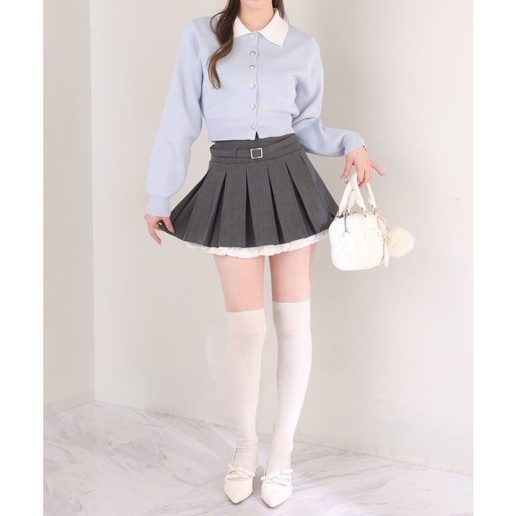 【one after another】【SMサイズ展開あり】ベルト付きレイヤード… | NICE CLAUP / OLIVE des OLIVE　OUTLET | 詳細画像10 