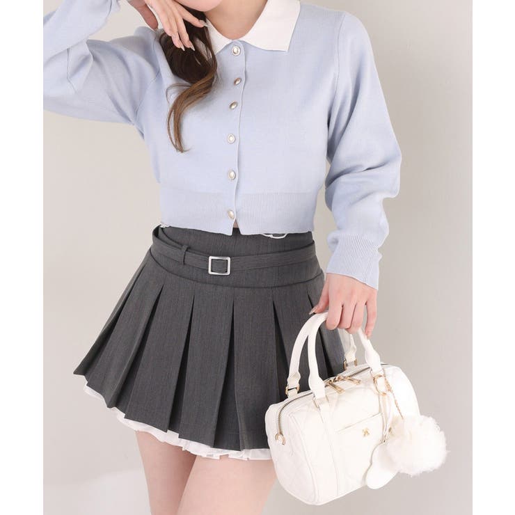 【one after another】【SMサイズ展開あり】ベルト付きレイヤード… | NICE CLAUP / OLIVE des OLIVE　OUTLET | 詳細画像7 