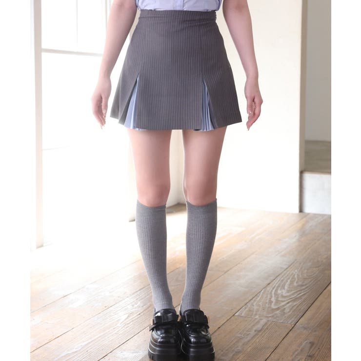 【one after another】配色プリーツスカート | NICE CLAUP / OLIVE des OLIVE　OUTLET | 詳細画像14 