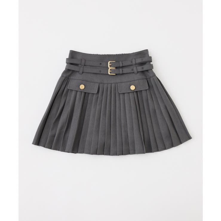 【one after another】ダブルベルトミニスカ | NICE CLAUP / OLIVE des OLIVE　OUTLET | 詳細画像19 