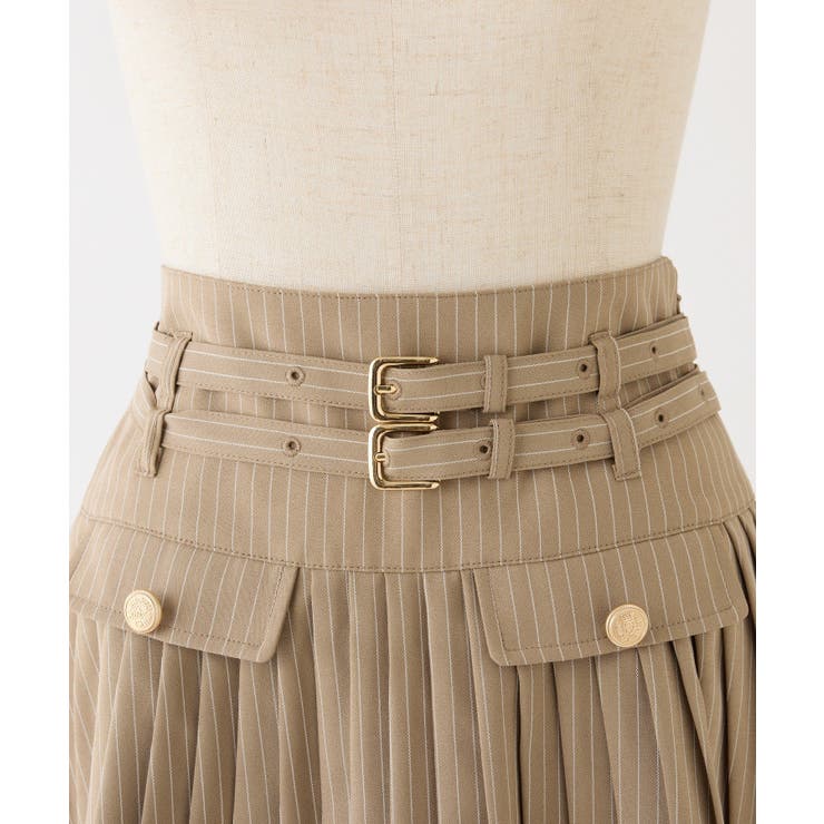 【one after another】ダブルベルトミニスカ | NICE CLAUP / OLIVE des OLIVE　OUTLET | 詳細画像32 
