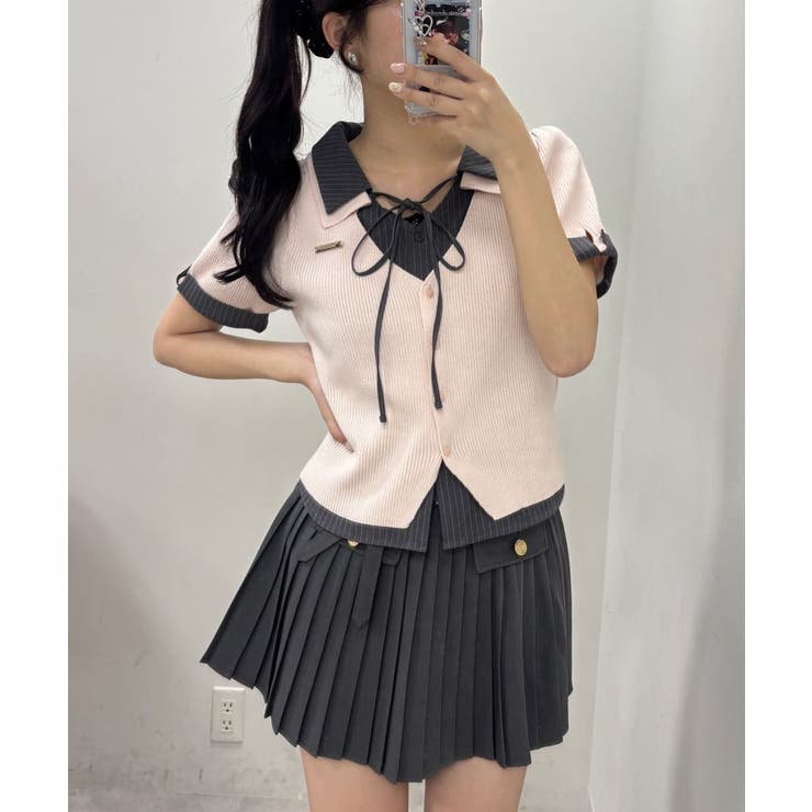 【one after another】ダブルベルトミニスカ | NICE CLAUP / OLIVE des OLIVE　OUTLET | 詳細画像42 