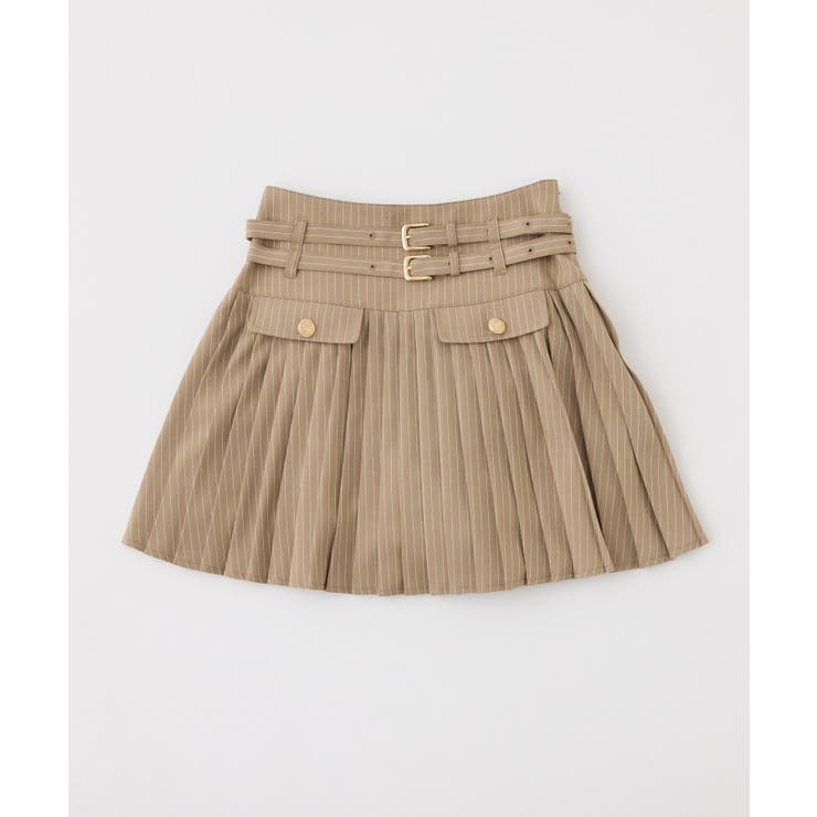 【one after another】【SMサイズ展開あり】ダブルベルト付きプリ… | NICE CLAUP / OLIVE des OLIVE　OUTLET | 詳細画像2 