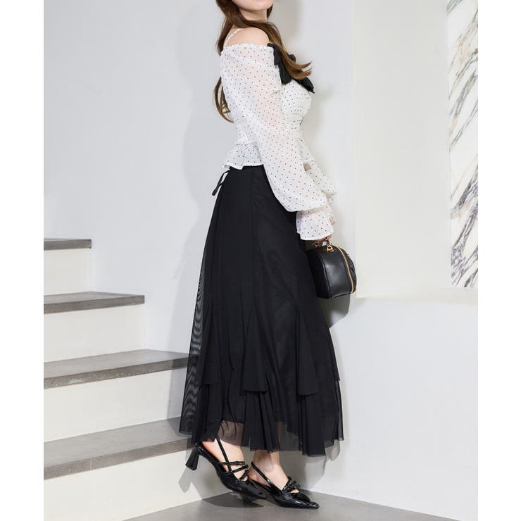 one after another】ロングスカート[品番：NCLW0018498]｜NICE CLAUP