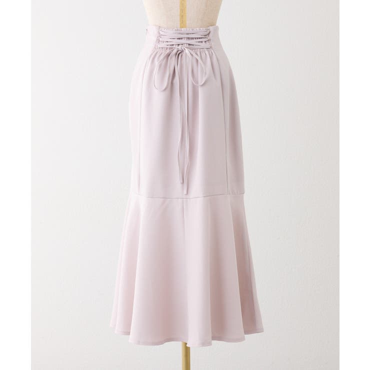 【one after another】バックレースアップマーメイドスカート | NICE CLAUP / OLIVE des OLIVE　OUTLET | 詳細画像17 