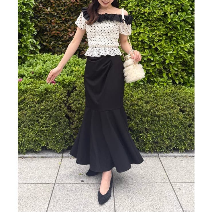 【one after another】バックレースアップマーメイドスカート | NICE CLAUP / OLIVE des OLIVE　OUTLET | 詳細画像27 