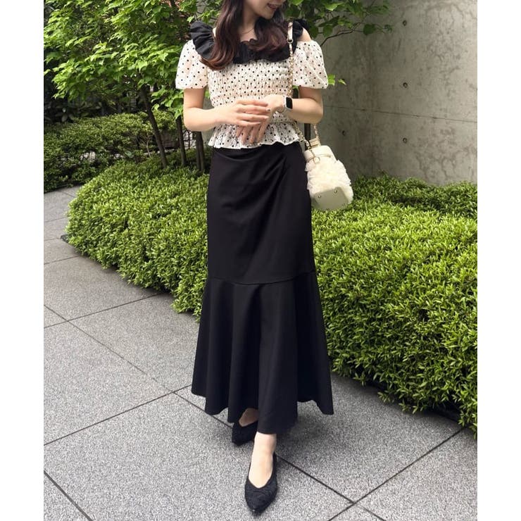 【one after another】バックレースアップマーメイドスカート | NICE CLAUP / OLIVE des OLIVE　OUTLET | 詳細画像28 