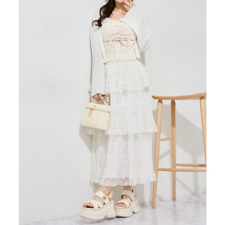【one after another】プリーツロングスカート | NICE CLAUP / OLIVE des OLIVE　OUTLET | 詳細画像22 