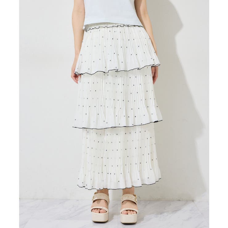 【one after another】プリーツロングスカート | NICE CLAUP / OLIVE des OLIVE　OUTLET | 詳細画像9 