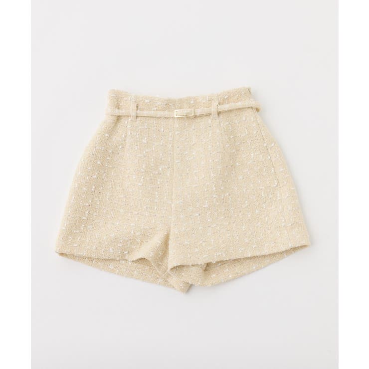 【one after another】ベルト付きショートパンツ | NICE CLAUP / OLIVE des OLIVE　OUTLET | 詳細画像2 