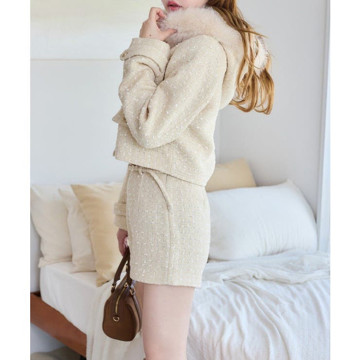 【one after another】ベルト付きショートパンツ | NICE CLAUP / OLIVE des OLIVE　OUTLET | 詳細画像6 