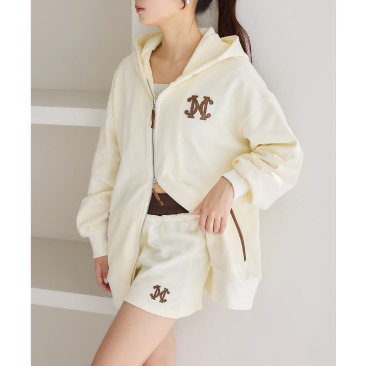 【one after another】【セットアップ可能】スエットショーパン | NICE CLAUP / OLIVE des OLIVE　OUTLET | 詳細画像7 