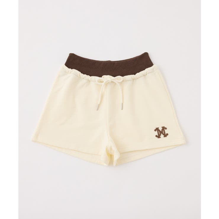 【one after another】【セットアップ可能】スエットショーパン | NICE CLAUP / OLIVE des OLIVE　OUTLET | 詳細画像2 