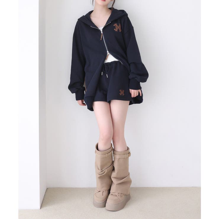 【one after another】【セットアップ可能】スエットショーパン | NICE CLAUP / OLIVE des OLIVE　OUTLET | 詳細画像19 