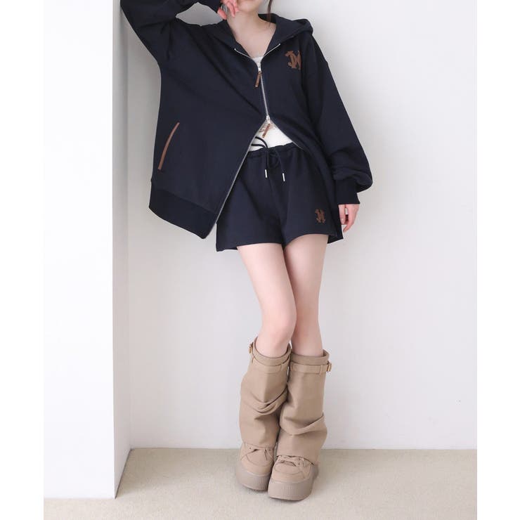 【one after another】【セットアップ可能】スエットショーパン | NICE CLAUP / OLIVE des OLIVE　OUTLET | 詳細画像20 