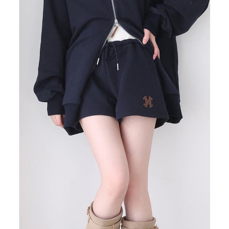 ネイビー | 【one after another】【セットアップ可能】スエットショーパン | NICE CLAUP / OLIVE des OLIVE　OUTLET