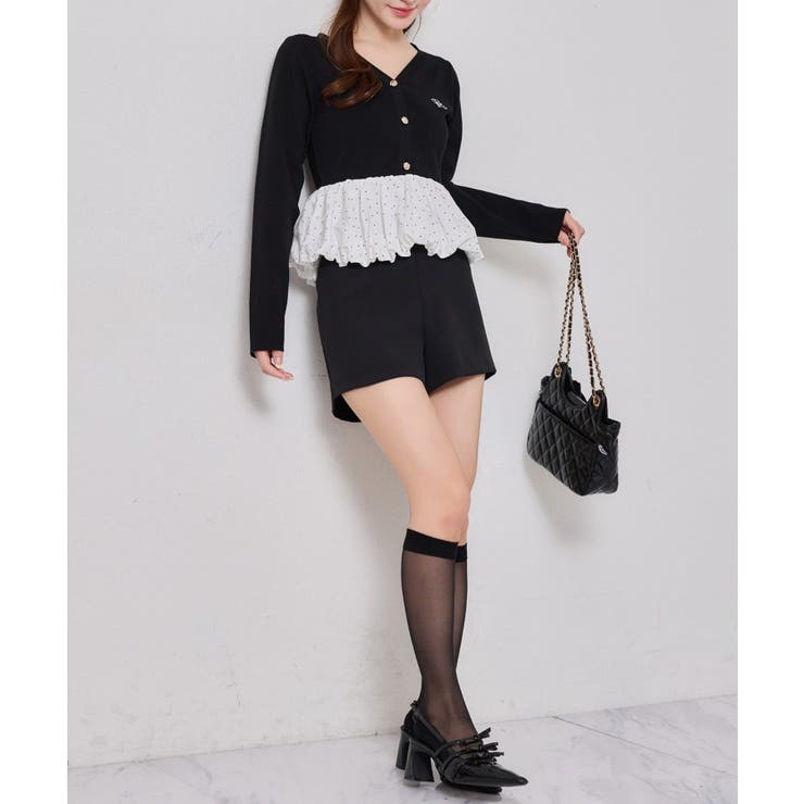 【one after another】レースアップショートパンツ | NICE CLAUP / OLIVE des OLIVE　OUTLET | 詳細画像30 
